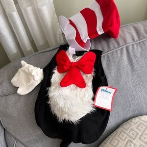 Pottery Barn Baby Cat in The Hat Costume.